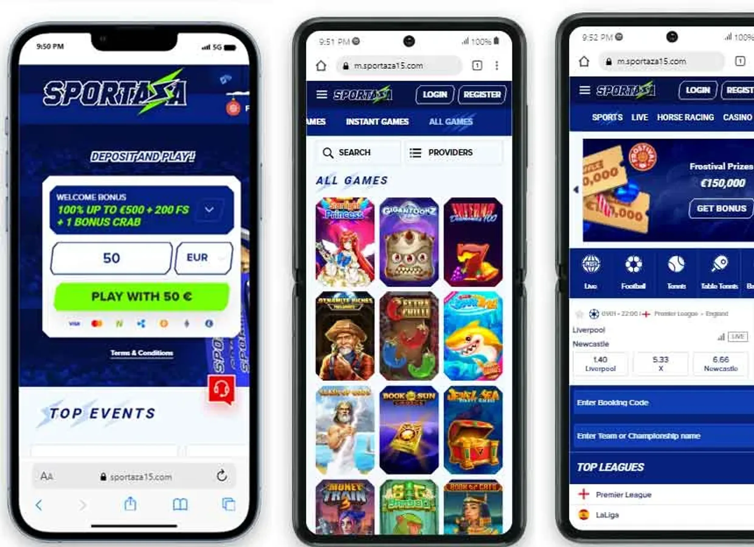 Sportaza app